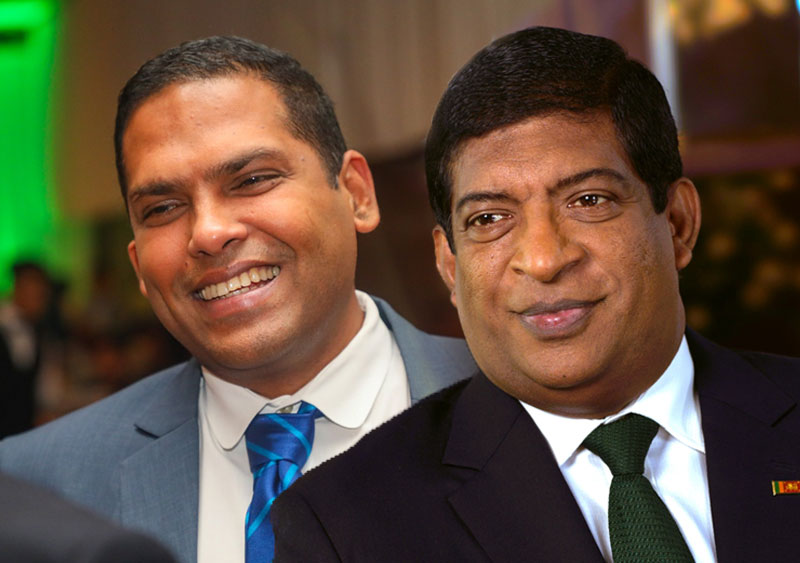 Harin is Ranil’s campaign manager & Ravi K. convener of UNP-led alliance